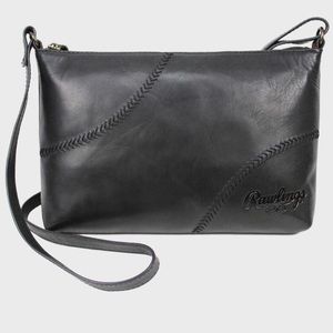 💎 Real Leather 💎crossbody everyday Rawlings baseball bag